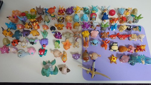 Lotto figurine pokemon finger - figurine,