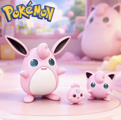 Pokemon jigglypuff figure set - figure,