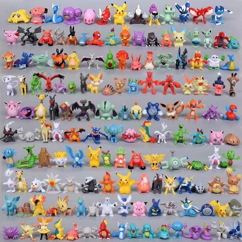 144 mini figure pokemon - 144,